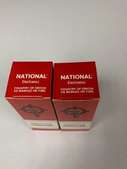 National Electronics 6L 6GC Tubes