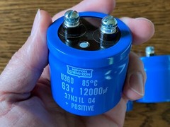 4 New 12000 uf 63v Chemi-Con Capacitors McIntosh MC2120 MC2125 EXACT FIT