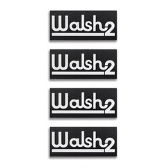 OHM Walsh 2 Speakers Custom Made Reproduction logo Badges 52mm(2″)X23mm(0.9″)