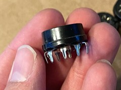 5 NOS Vintage Black Cinch 9-Pin PC BOARD MOUNT Vacuum Tube Sockets (Qty)