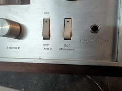 Vintage PACKARD BELL SOLID STATE RPS 02 W/ GARRARD TURNTABLE Wood Cabinet