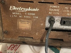Morse Electrophonic 8-Track Radio Stereo Receiver Vintage 70s Wood Grain VIDEO
