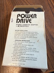 Stereo Cassette Adapter for 8 Track, Untested