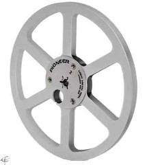 2X 7” Pioneer Silver PR-85 Aluminum Reel to Reel RT-707 909 Empty Take Up Reel