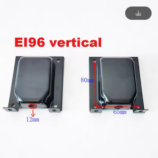 2 PCS EI transformer laminations end bells EI96 Vertical cattle cover side cover