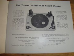 Nice Clean Garrard RC88 Record Changer VINTAGE TURNTABLE