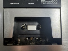 Nakimichi 600 2 Head Cassette Console Silver In Wood Case (Untested)
