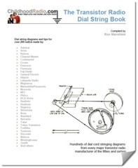 Transistor Radio Dial String Repair Book – Diagrams, Tips and Tricks