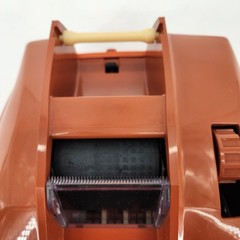 Vtg Retro Sears Roebuck 888.58801 Burnt Orange Paper Tape Adding Machine