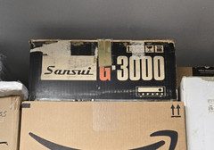 Sansui G-3000 Stereo AM/FM Receiver, Papers, Open Box Time Capsule! Perfect!