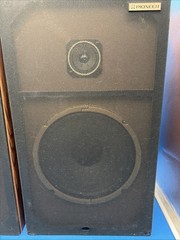 Vintage Pioneer CS-G103 50-Watt 6Ω 2-Way Stereo Floor Speakers (2) WORKING