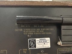 Akai AA-910 Receiver Fully Serviced Excellent Condition Wood Grain Cabinet Japan