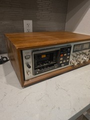 TEAC CX-650R Stereo Cassette Recorder Sold as is For Parts Untested