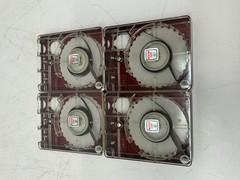 Set 4 Vtg Fidelipac Automatic Audio Tape Cartridges Master Cart Type AA 44′