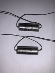 Gudeman Vintage Paper in Oil Capacitors .068 MFD 400 VDC Quantity of (2)