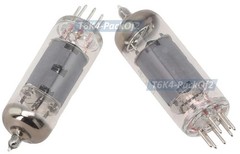 2× Premium 6K4 Vacuum Tubes – HiFi Audio Preamp Amp Replacement Set