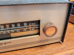 GROMMES GRT-100 GRT100 TUBE TUNER AMP AM FM RADIO VACUUM RARE AUDIOPHILE VTG