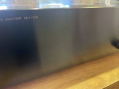 Vintage Denon POA-800 2 Channel Stereo Home Power Amplifier 50 Watts /Channel #2