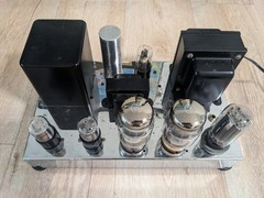 Radio Craftsmen C550 Williamson Mono Tube Power Amplifier KT66 Works Looks Great