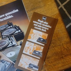 3 Vintage United Audio Dual Turntables Models 1225 1226 1228 1229Q 901 Brochure