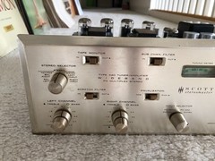 VINTAGE HH Scott Stereomaster 340 Tube Receiver
