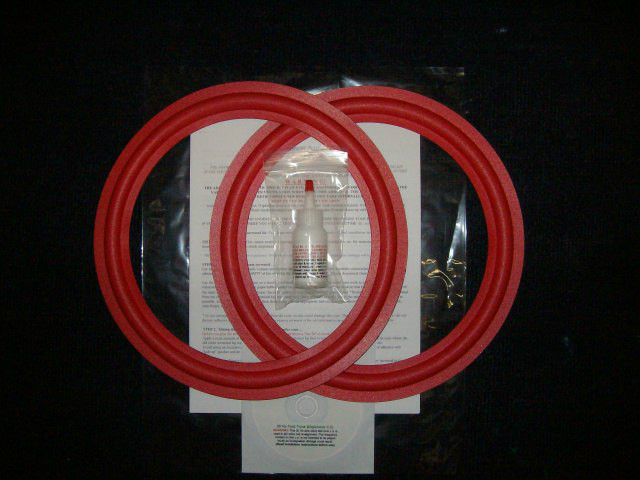 Cerwin Vega AT12,ATW12,SUB120, VS120 12″ Foam Surround Speaker Woofer Repair Kit