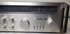 Vintage TESTED- MITSUBISHI DA-R10 STEREO RECEIVER-JAPAN -CLEANED | WORKS