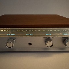 Heathkit AA-14 Stereo Amplifier w/ Manual Tested & Works Gorgeous Cabinet – READ