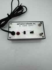 Vintage 1970s Advance Schools Inc ASI Bench DC Power Supply Made In Japan