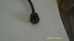 Vintage Male to Male Cable Mount Amphenol Plug 4-pin, Leslie Hammond 22″