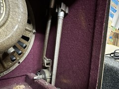 Vintage 1940s Bell & Howell Speaker With Cabinet 17”x16”x 10”1/2″ Speaker 12″