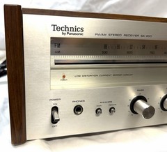 Vintage Silver Face Technics SA-200 Stereo Receiver -Fantastic Shape ! Tested
