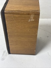 Realistic Minimus 7W Speaker Cat No 40-2039B Walnut Wood 8 Ohms 40W Max SINGLE