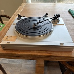 Vintage J. C. Penney Stereo Record Player Model # 2245 Belt Drive No Needle/Lid