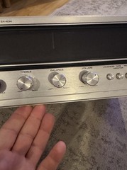 Vintage 1970’s Pioneer SX-434 Stereo Receiver! All Original!
