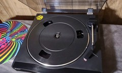 Vintage Sony PS-LX49P Turntable Record Player – Converted Power Cord – WORKING