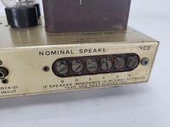 H.H. SCOTT TYPE 232 VINTAGE TUBE MONOBLOCK POWER AMPLIFIER TESTED WORKING