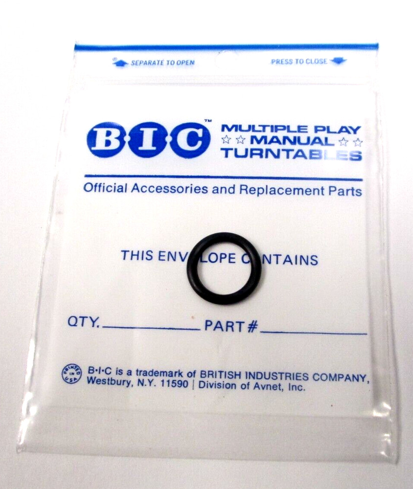 BIC TURNTABLE PLATTER O RING FOR 981 980 960 940 920 Z NEW FOR ALL BIC UNITS