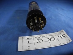 Realistic Lifetime – Vacuum Tube Germany / EL34 / 6CA7 (TESTED W/ TV-7D)