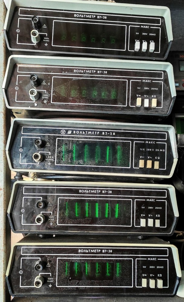 VOLTMETER V7-38 (В7-38) USSR VINTAGE (ULTRA RARE) 1980′