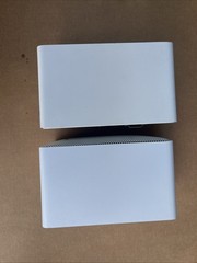 Realistic Minimus 7 Speaker Pair 40-2045 White 40W 8 Ohm Radio Shack Tested Nice