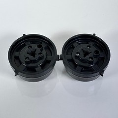 Vintage VIF International Hub Adapter Pair NAB for Reel to Reel Fits Ampex Otari
