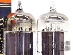 Nice Pair of Tested 1957 Westinghouse/Harman Kardon Branded 12AX7 Vacuum Tubes