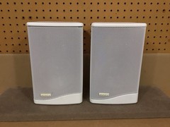 Pair of Mini Advent II  Indoor/Outdoor Speakers W/ Extra Crossovers. Tested