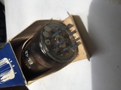 1 Pair Vintage NIB EL42 CV3890 SIEMENS TUBE BATTERY PORTABLE RADIO AUDIO RÖHREN