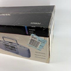 Emerson PD6625 Vintage 90’s Deluxe CD Dual Cassette Portable Stereo Factory Seal