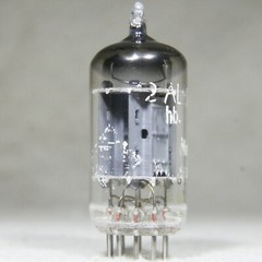 Siemens (Telefunken Label) 12AU7/ECC82 Long Plate Angled D-Getter Germany 1956