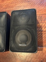 Realistic Minimus-7 40-2030C 40w 8 ohm Compact Bookshelf Speakers TESTED