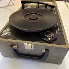 Vintage Audiotronics Model 305 Record Player Turntable Working 33/45/78 RPM