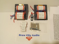 Capacitor recap re-cap kit for Cerwin Vega DX9 DX-9 DX7 crossover restoration